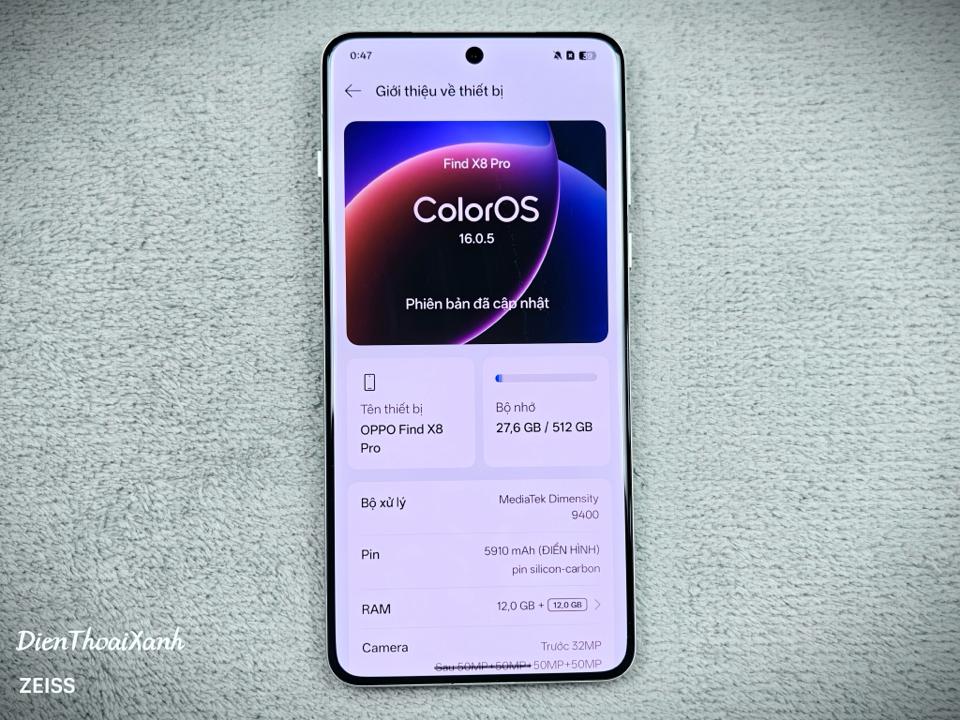 OPPO Find X8 Pro 12/512G - 22555-duoc-ban-tai-Điện Thoại Xanh