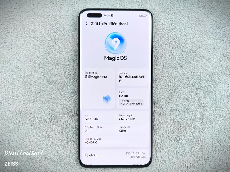 Honor Magic 5 Pro 12/256G - 34643-duoc-ban-tai-Điện Thoại Xanh