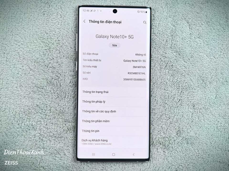 Samsung Galaxy Note 10+ 12/512G - 88605-duoc-ban-tai-Điện Thoại Xanh