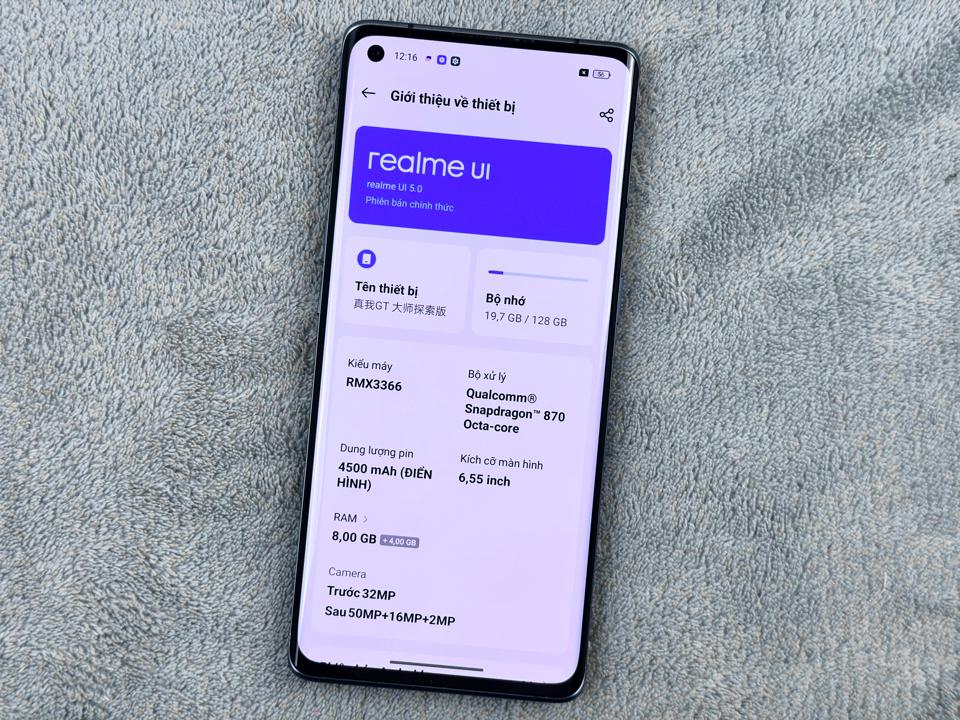 Realme GT MEE 8/128G - 40050-duoc-ban-tai-Điện Thoại Xanh