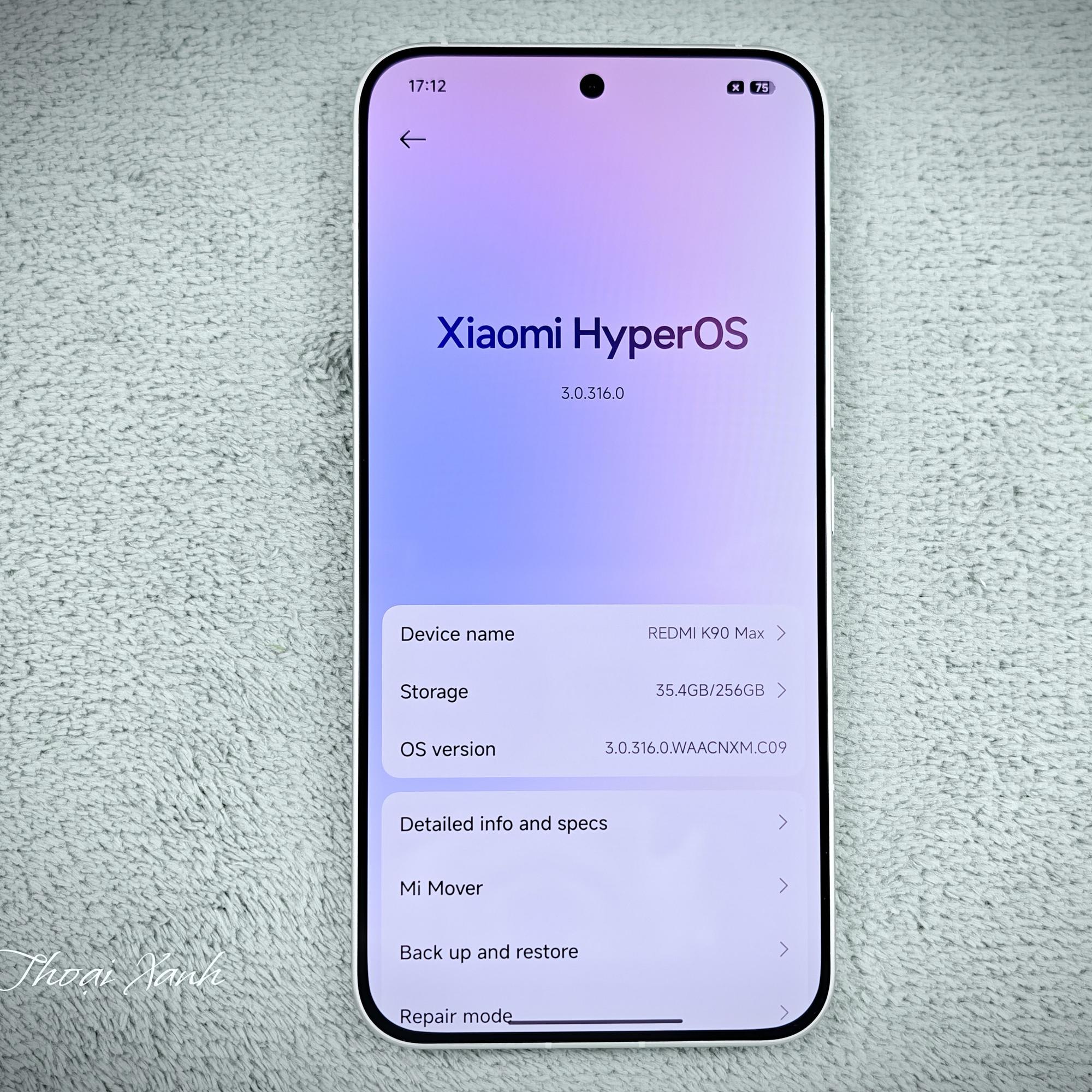 Redmi K90 Max 12/256G - 66485-duoc-ban-tai-Điện Thoại Xanh
