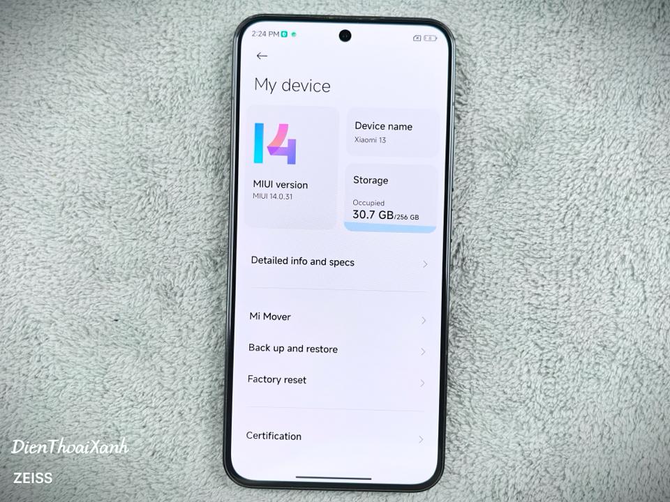 Xiaomi 13 8/256G - 50724-duoc-ban-tai-Điện Thoại Xanh