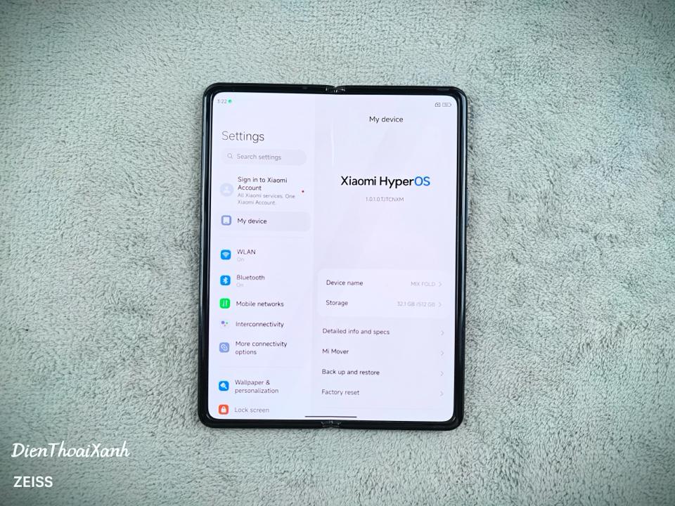 Xiaomi Mix Fold 16/512G - 40682-duoc-ban-tai-Điện Thoại Xanh