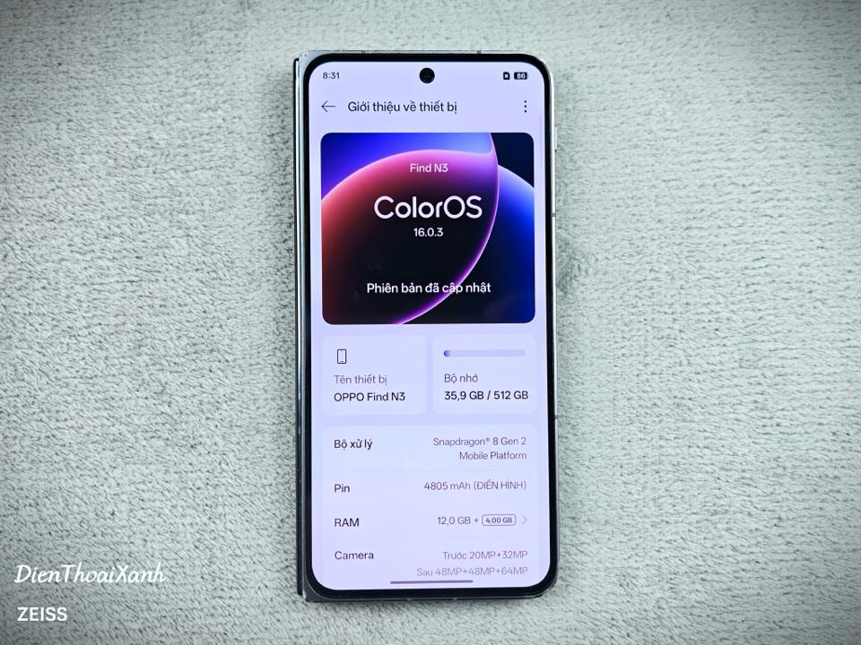 OPPO Find N3 12/512G - 71675-duoc-ban-tai-Điện Thoại Xanh