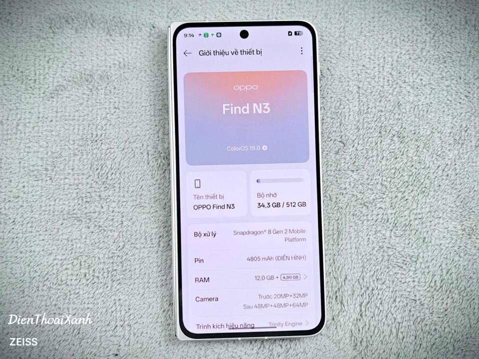OPPO Find N3 12/512G - 61693-duoc-ban-tai-Điện Thoại Xanh