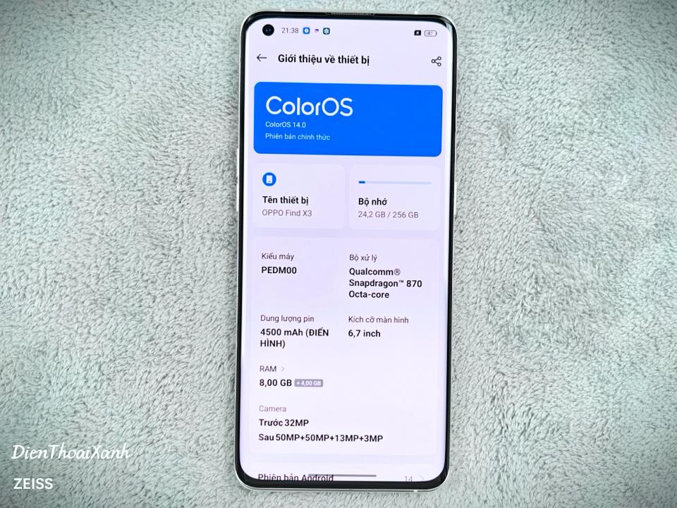 OPPO Find X3 8/256G - 87935-duoc-ban-tai-Điện Thoại Xanh