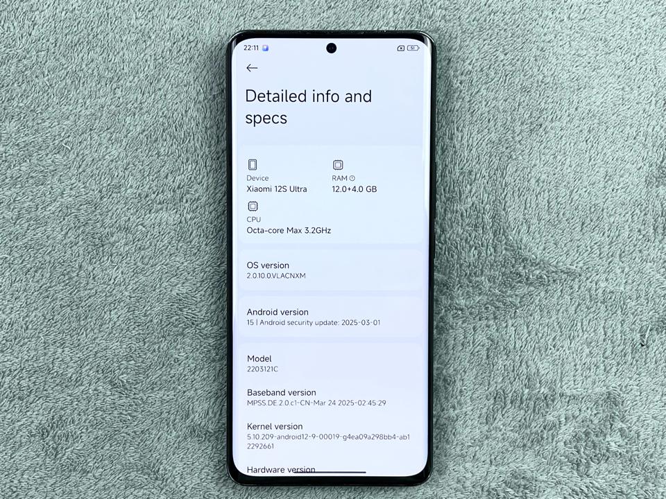 Xiaomi 12s Ultra 12/256G - 74250-duoc-ban-tai-Điện Thoại Xanh