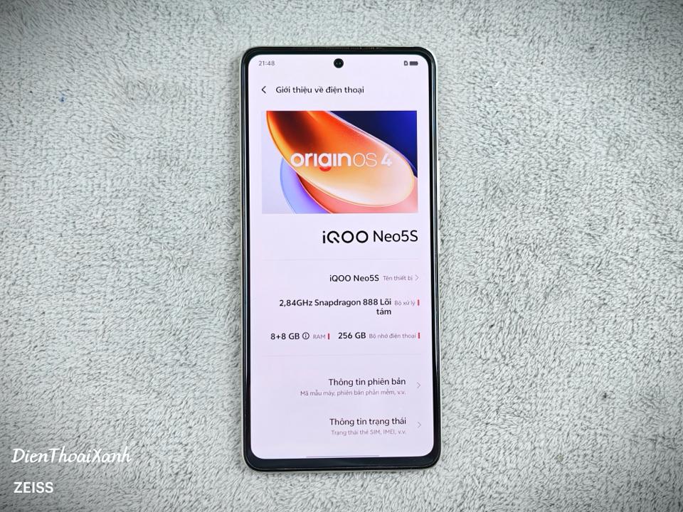 iQOO Neo 5s 8/256G - 99611-duoc-ban-tai-Điện Thoại Xanh