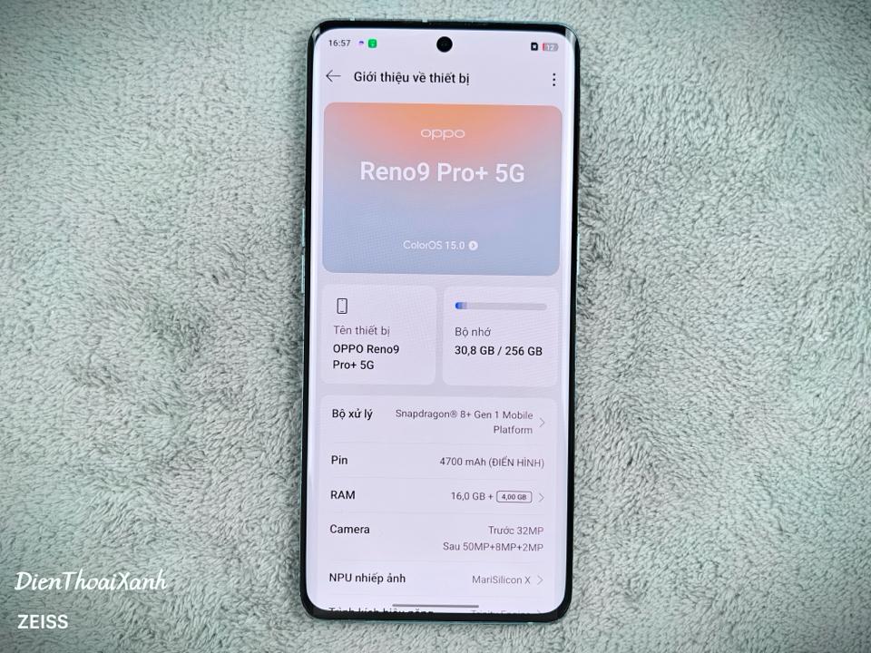 OPPO Reno 9 Pro+ 16/256G - 50711-duoc-ban-tai-Điện Thoại Xanh