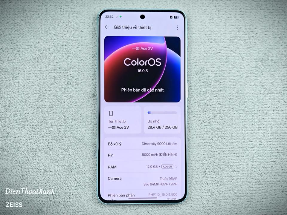 OnePlus Ace 2V 12/256G - 41092-duoc-ban-tai-Điện Thoại Xanh
