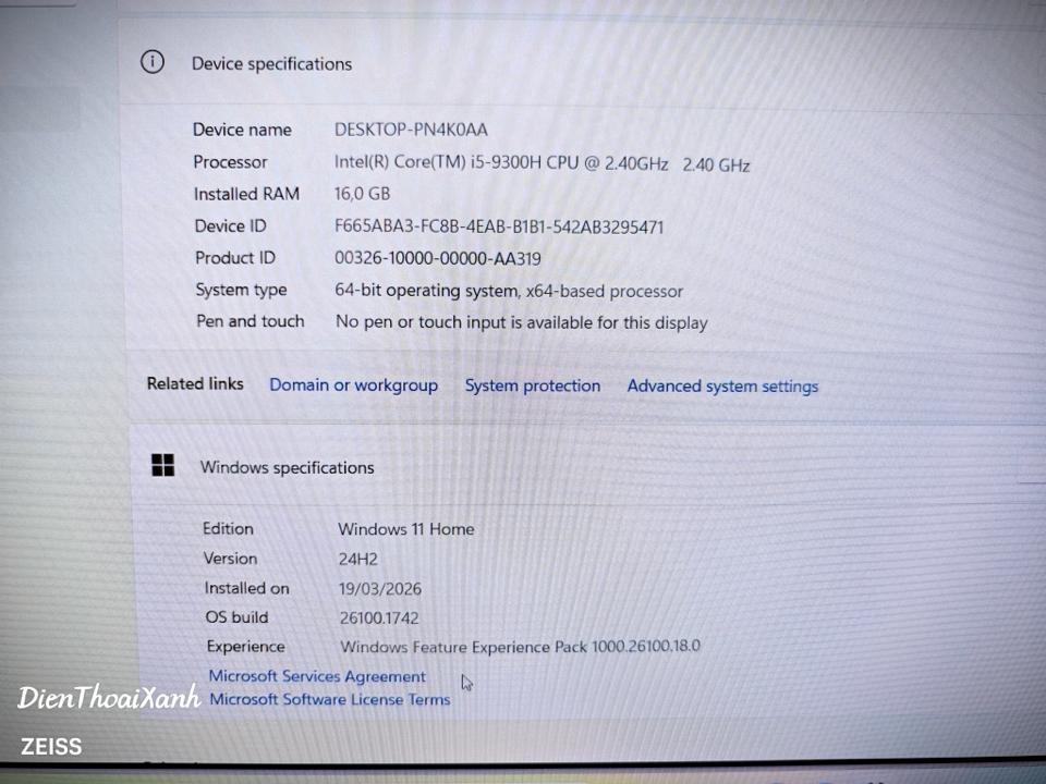 Lenovo Y7000 2019 16/512G - FTMHJ-duoc-ban-tai-Điện Thoại Xanh