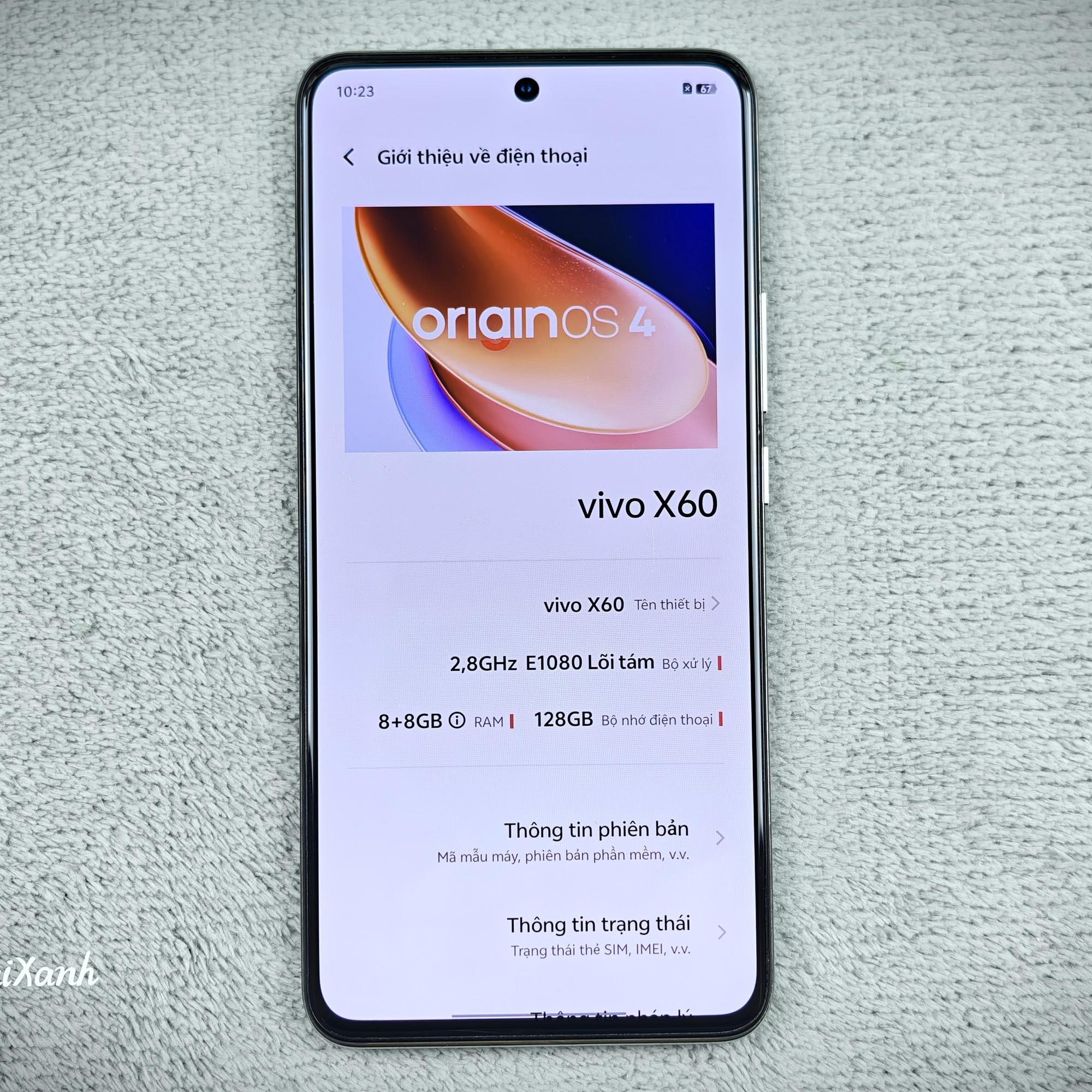 Vivo X60 8/128G - 27995-duoc-ban-tai-Điện Thoại Xanh