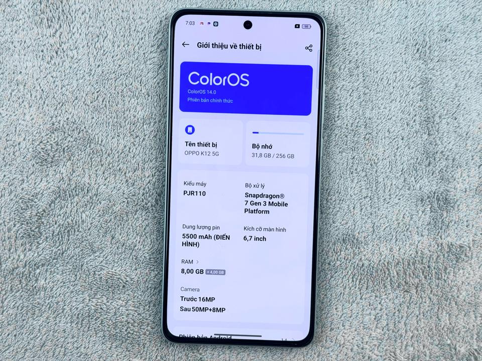 OPPO K12 8/256G - 74533-duoc-ban-tai-Điện Thoại Xanh