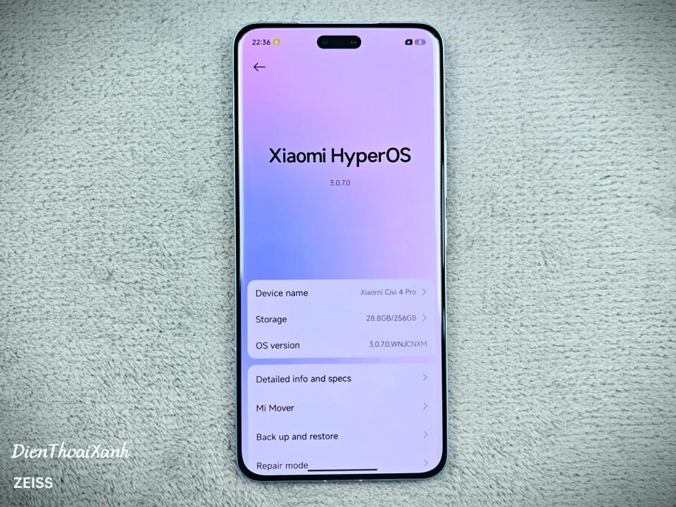 Xiaomi Civi 4 Pro 12/256G - 99987-duoc-ban-tai-Điện Thoại Xanh