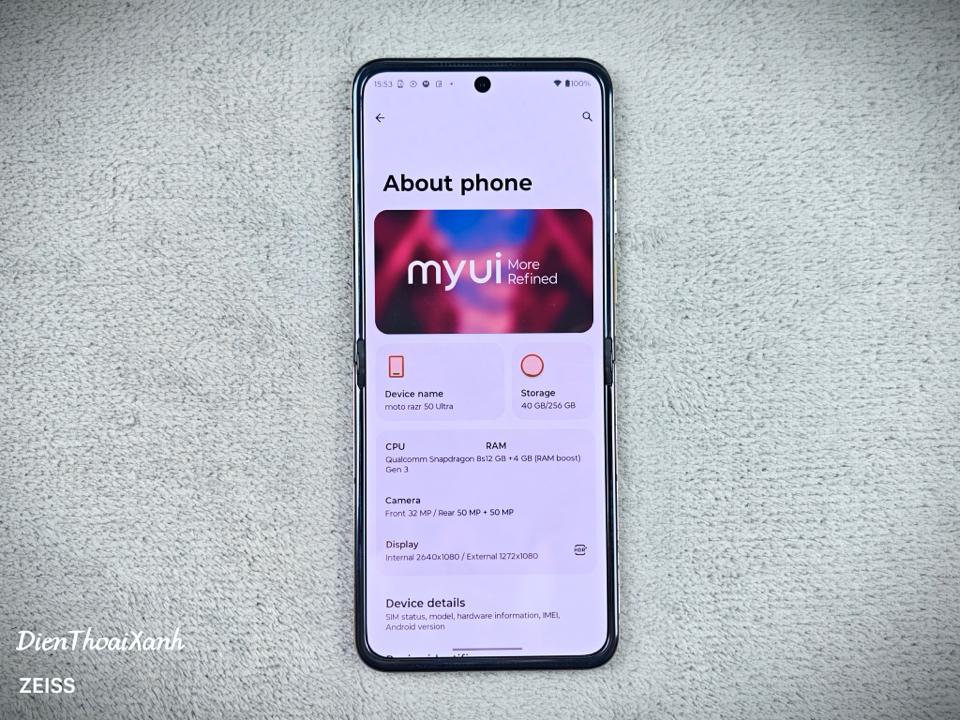 Moto Razr 50 Ultra 12/256G - 85897-duoc-ban-tai-Điện Thoại Xanh