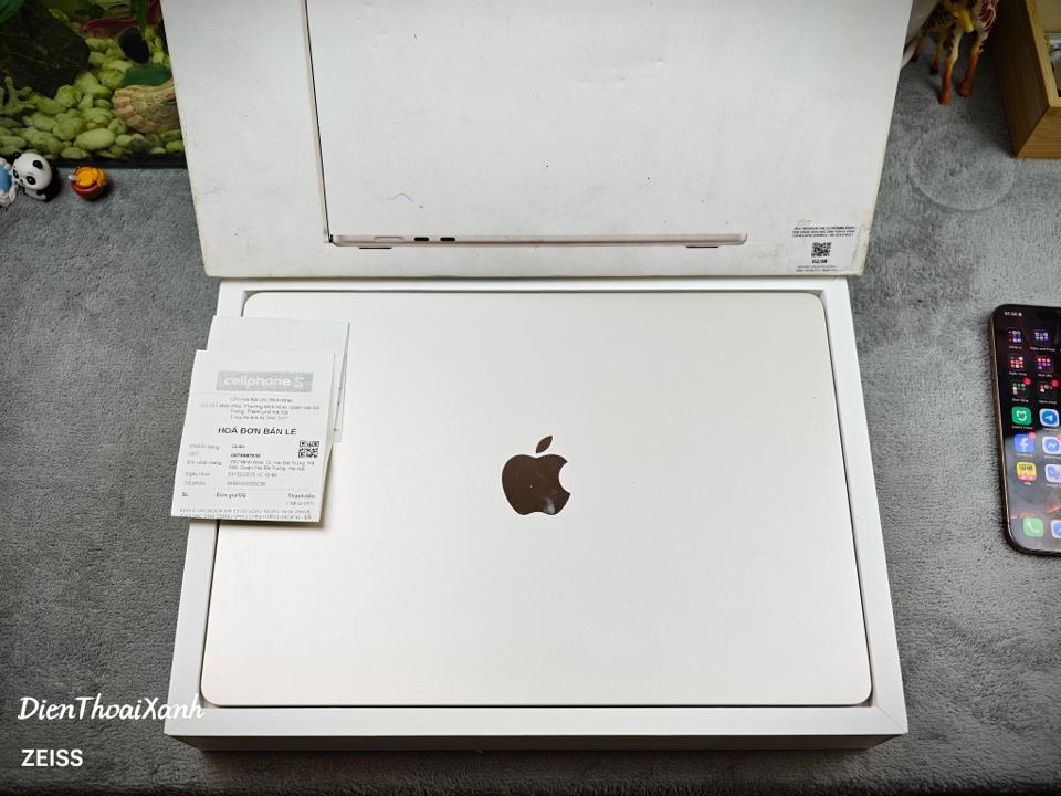 Macbook Air 15 M3 16/256G - WLKV2-duoc-ban-tai-Điện Thoại Xanh