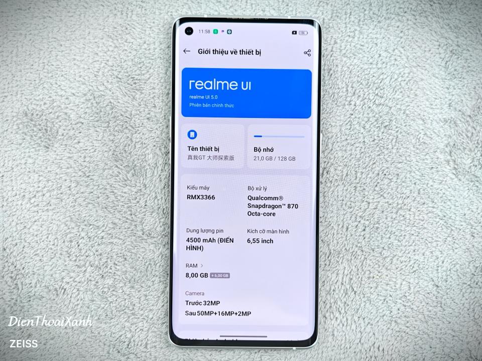Realme GT MEE 8/128G - 77896-duoc-ban-tai-Điện Thoại Xanh