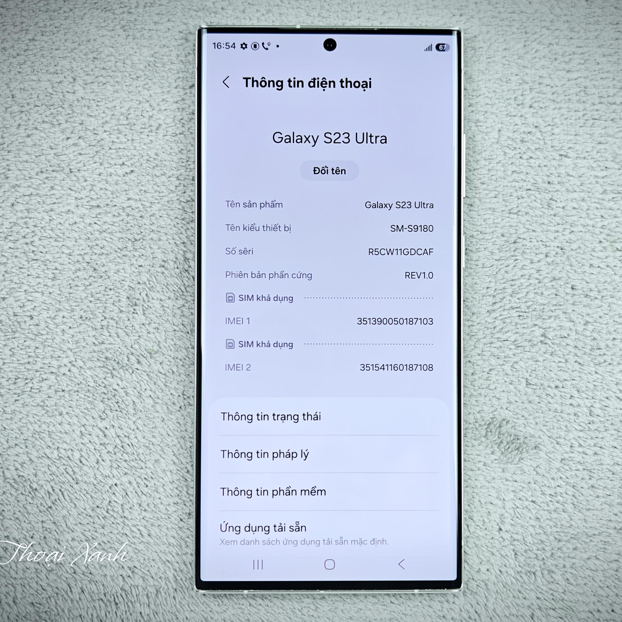 Samsung Galaxy S23 Ultra 12/256G  - 87103-duoc-ban-tai-Điện Thoại Xanh