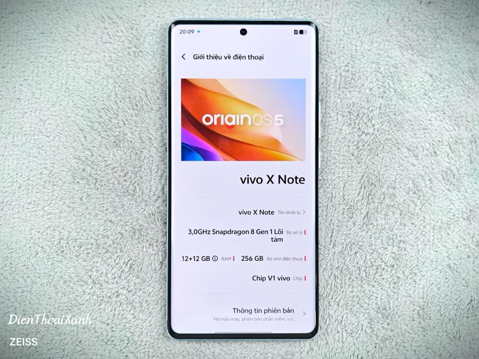 Vivo X Note 12/256G - 41597-duoc-ban-tai-Điện Thoại Xanh
