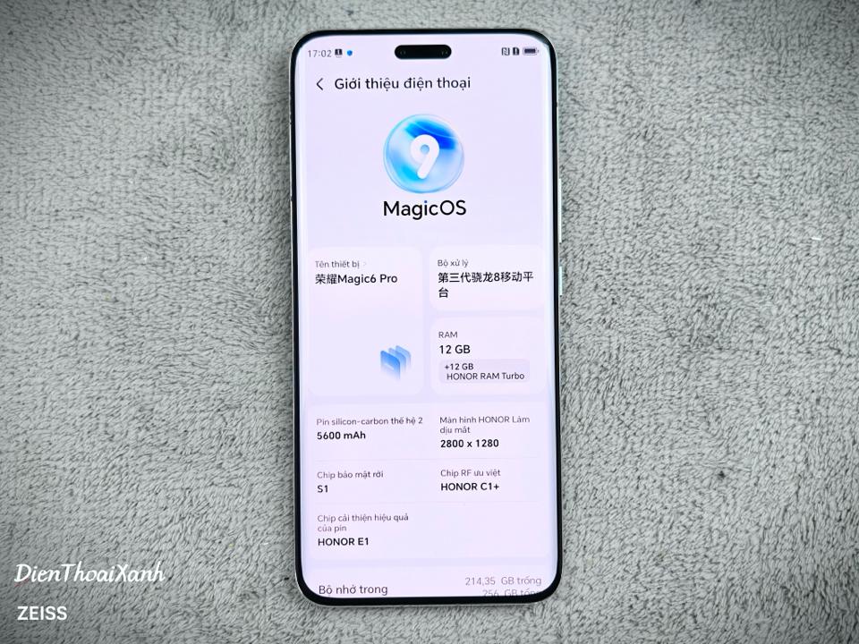 Honor Magic 6 Pro 12/256G - 43763/28165-duoc-ban-tai-Điện Thoại Xanh