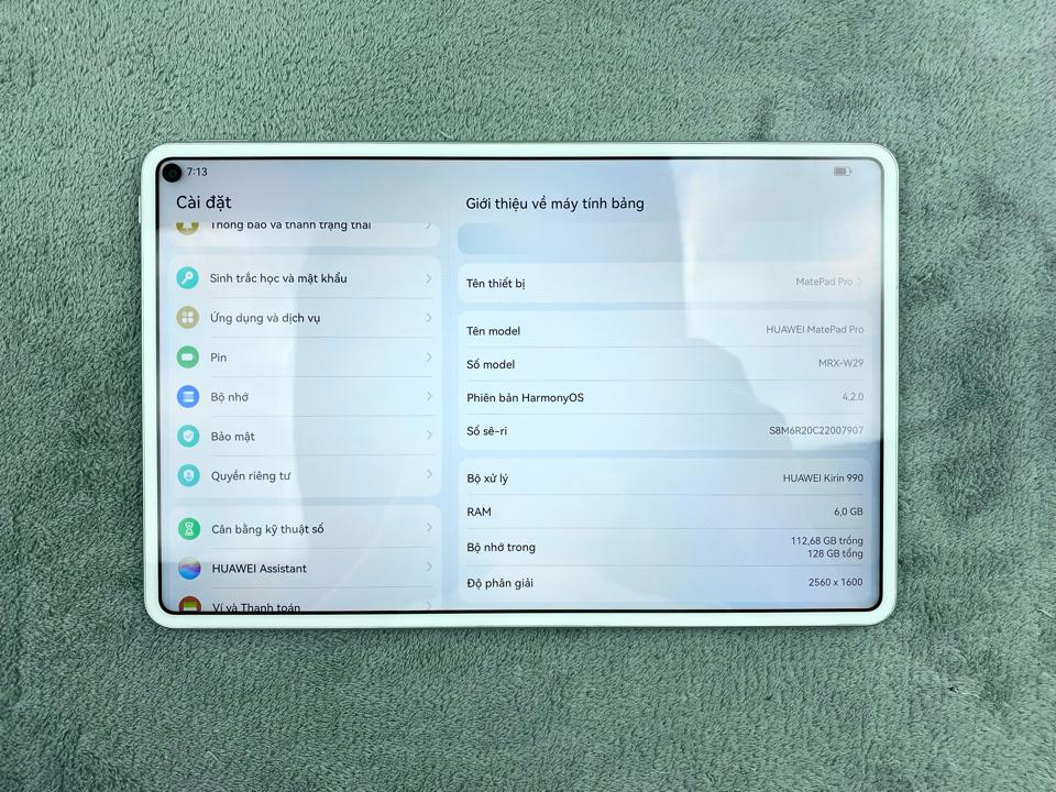 Huawei MatePad Pro 10.8 6/128G - 07907-duoc-ban-tai-Điện Thoại Xanh