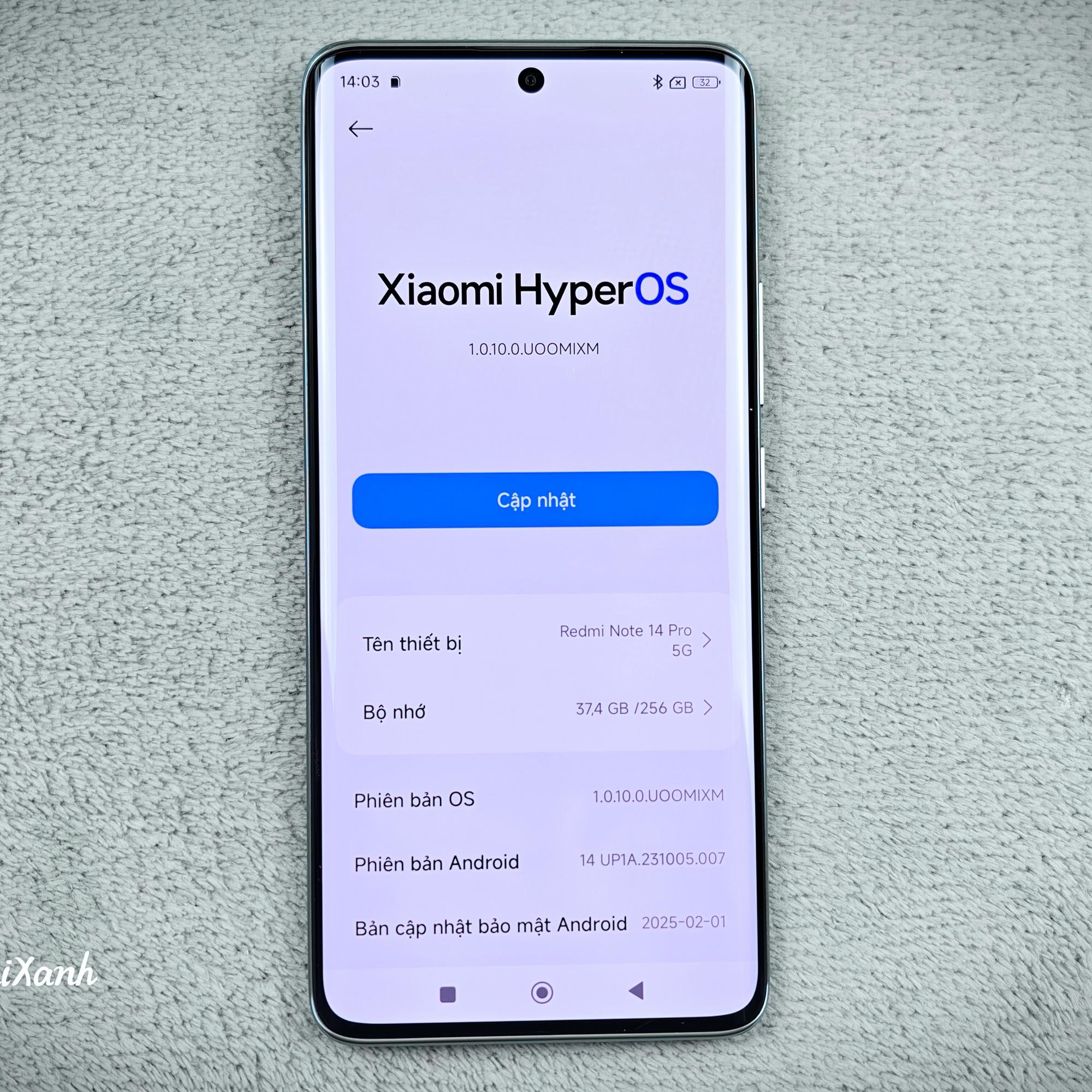 Redmi Note 14 Pro 5G 8/256G Quốc Tế NFS - 92785-duoc-ban-tai-Điện Thoại Xanh