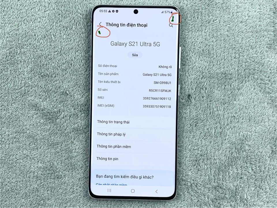 Samsung Galaxy S21 Ultra 12/128G - 09112-duoc-ban-tai-Điện Thoại Xanh