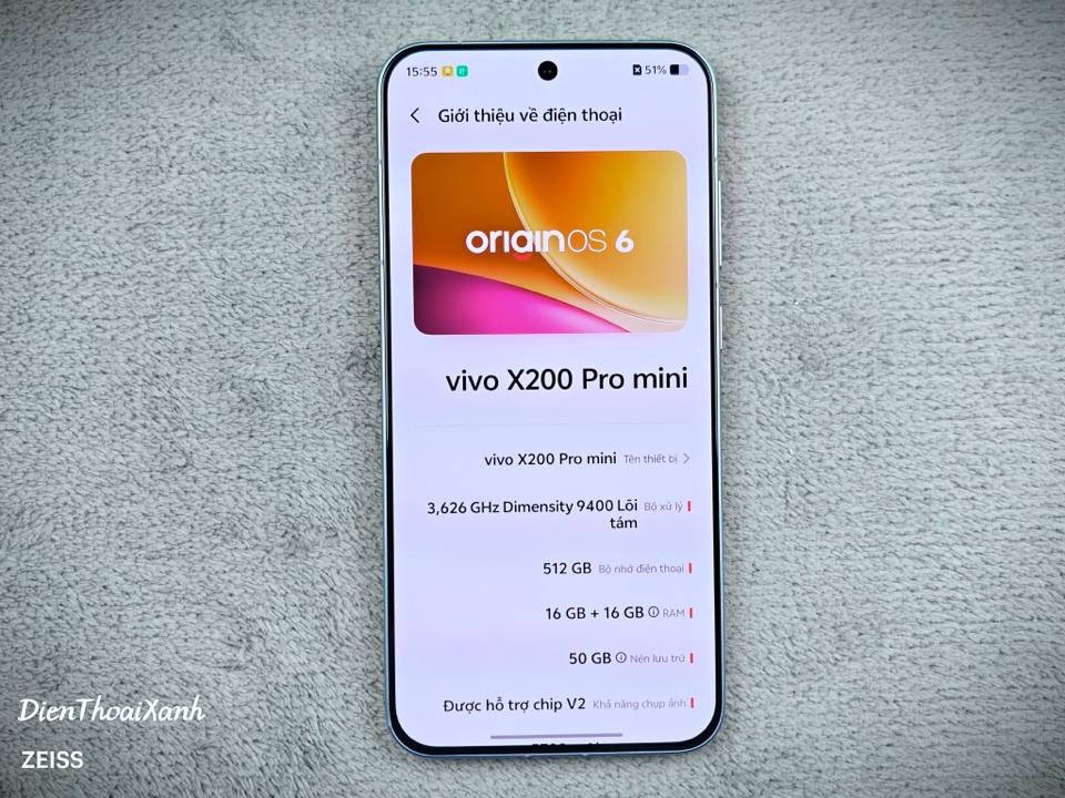 Vivo X200 Pro mini 16/512G - 71596-duoc-ban-tai-Điện Thoại Xanh