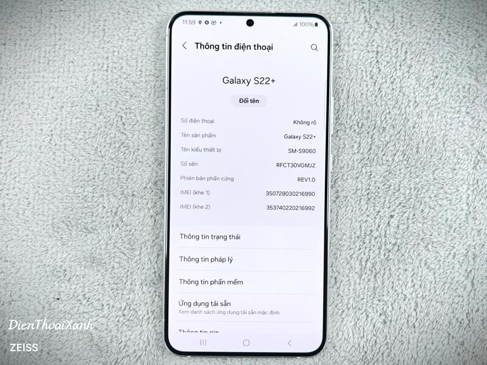 Samsung Galaxy S22+ 8/256G - 16990-duoc-ban-tai-Điện Thoại Xanh