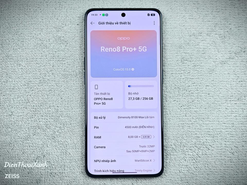 OPPO Reno 8 Pro+ 8/256G - 50495-duoc-ban-tai-Điện Thoại Xanh