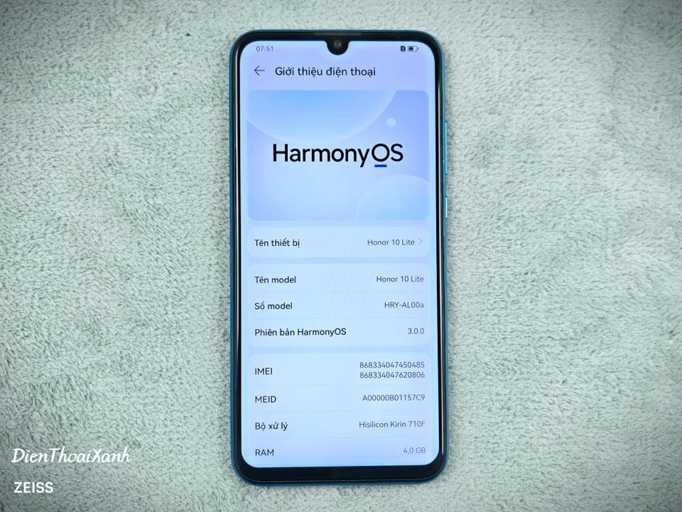 Honor 10 Lite 4/64G - 50485-duoc-ban-tai-Điện Thoại Xanh