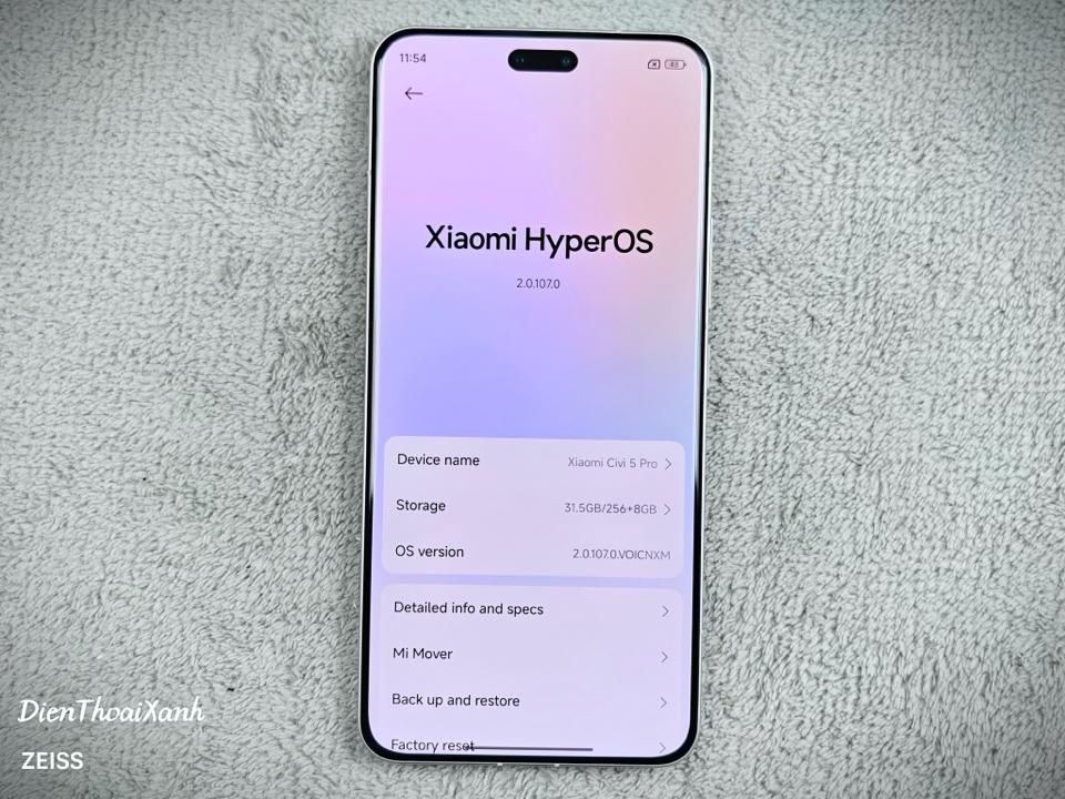 Xiaomi Civi 5 Pro 12/256G - 38100-duoc-ban-tai-Điện Thoại Xanh