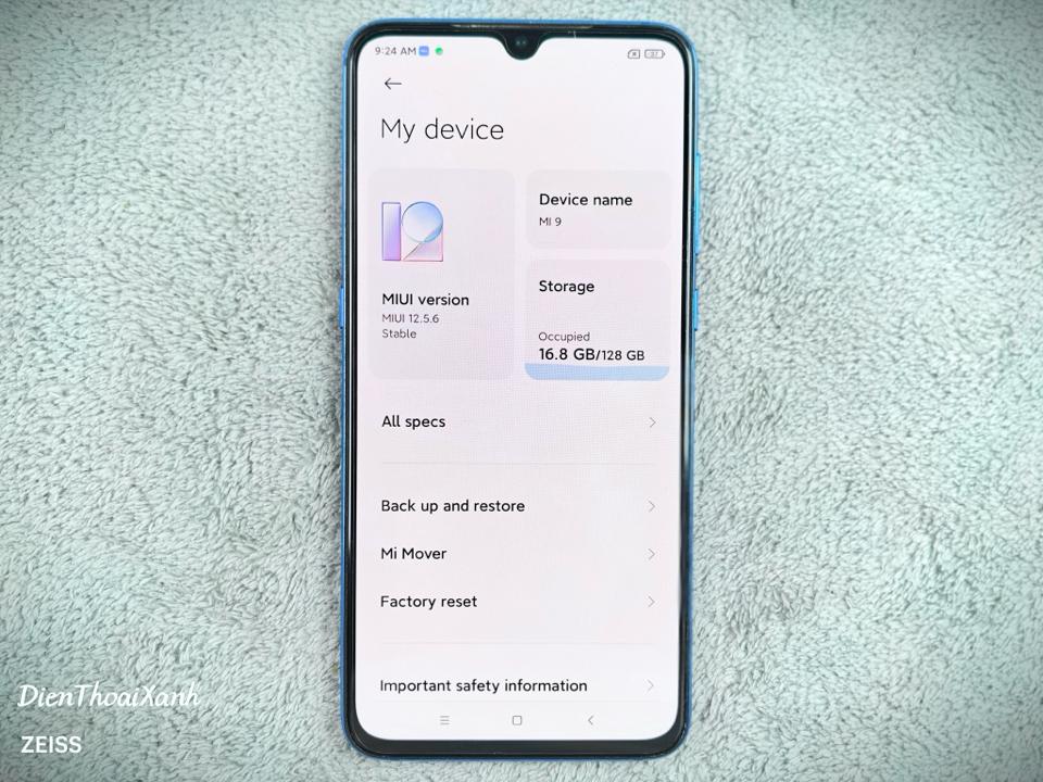 Xiaomi 9 8/128G - 17712-duoc-ban-tai-Điện Thoại Xanh