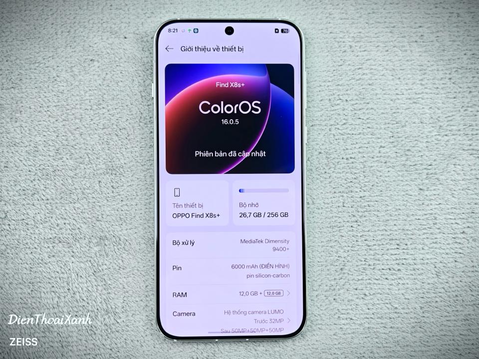 OPPO Find X8s+ 12/256G - 45198-duoc-ban-tai-Điện Thoại Xanh