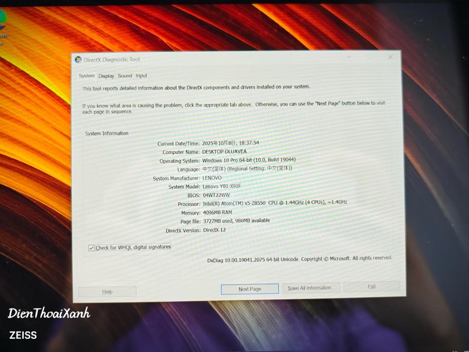 Lenovo Yoga Book 10.1 4/64G - 06100-duoc-ban-tai-Điện Thoại Xanh