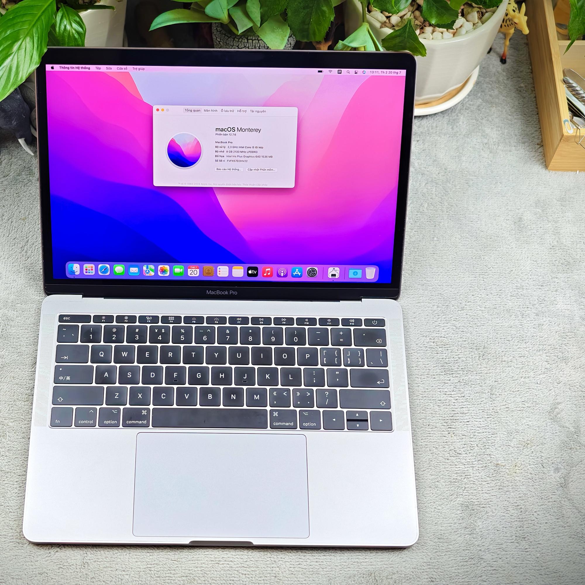 Macbook Pro 13 2017 8/128G - 3HV22-duoc-ban-tai-Điện Thoại Xanh