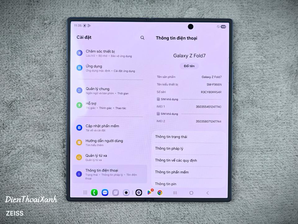 Samsung Galaxy Z Fold 7 12/256G - 47740-duoc-ban-tai-Điện Thoại Xanh