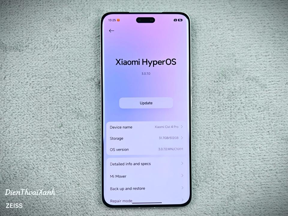 Xiaomi Civi 4 Pro 12/512G - 69484-duoc-ban-tai-Điện Thoại Xanh