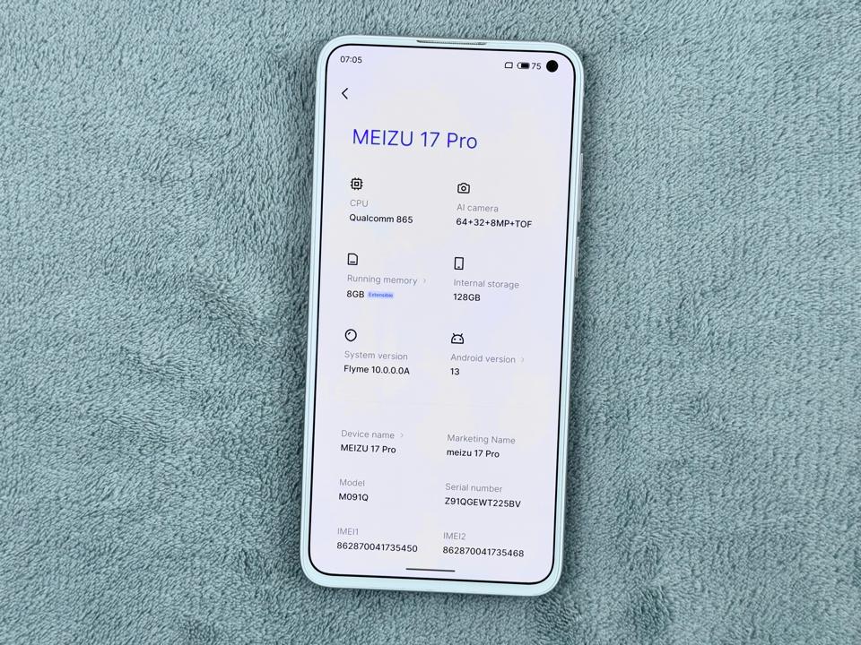 Meizu 17 Pro 8/128G - 35459-duoc-ban-tai-Điện Thoại Xanh