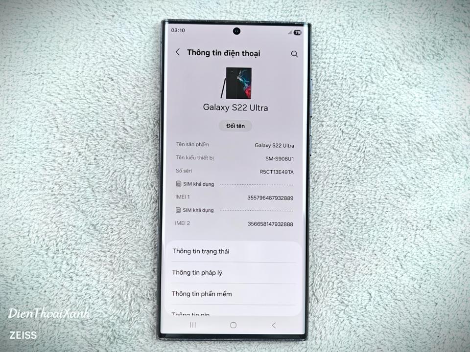 Samsung Galaxy S22 Ultra 12/512G - 32889-duoc-ban-tai-Điện Thoại Xanh