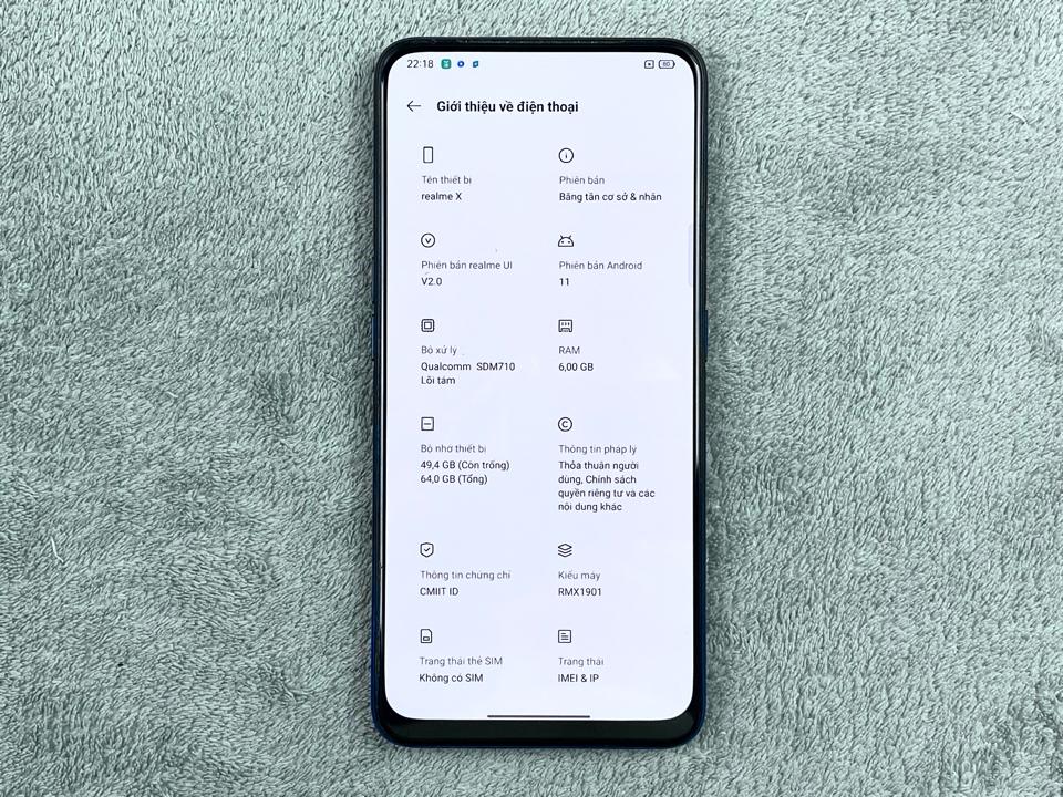Realme X 6/64G - 89891-duoc-ban-tai-Điện Thoại Xanh