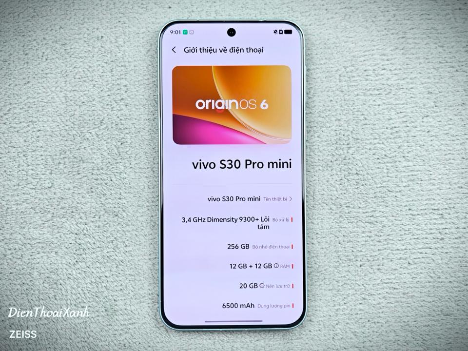 Vivo S30 Pro mini 12/256G - 19619-duoc-ban-tai-Điện Thoại Xanh
