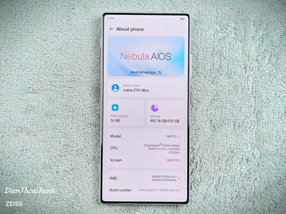 Nubia Z70 Ultra 16/512G - 81562-duoc-ban-tai-Điện Thoại Xanh