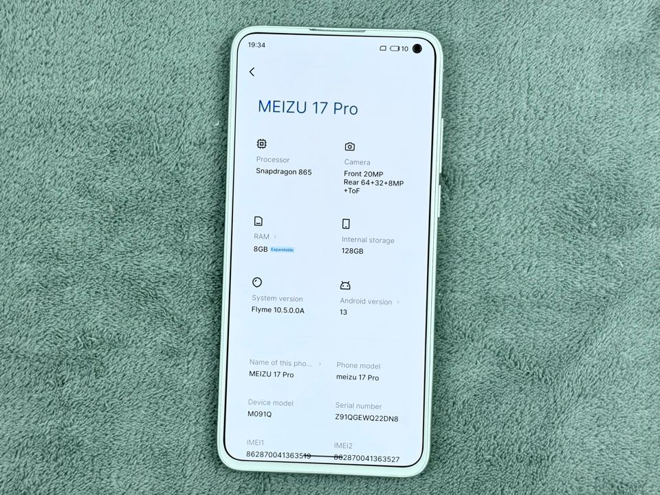 Meizu 17 Pro 8/128G - 63519-duoc-ban-tai-Điện Thoại Xanh