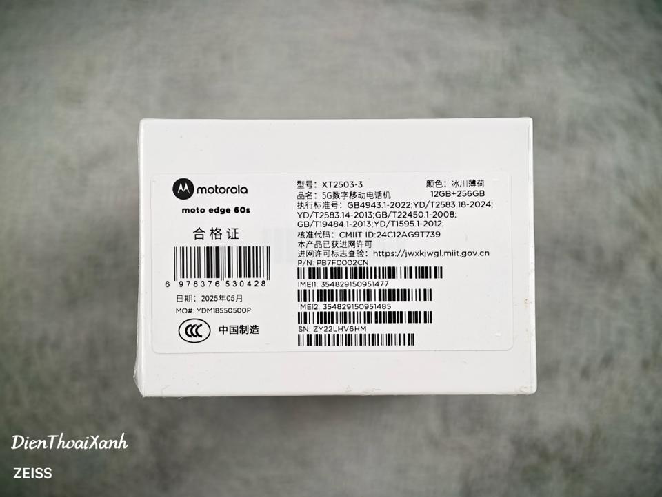 Moto Edge 60s 12/256G NEW- 51477-duoc-ban-tai-Điện Thoại Xanh