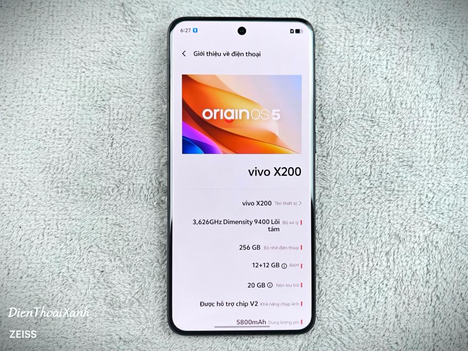 Vivo X200 12/256G - 24652-duoc-ban-tai-Điện Thoại Xanh