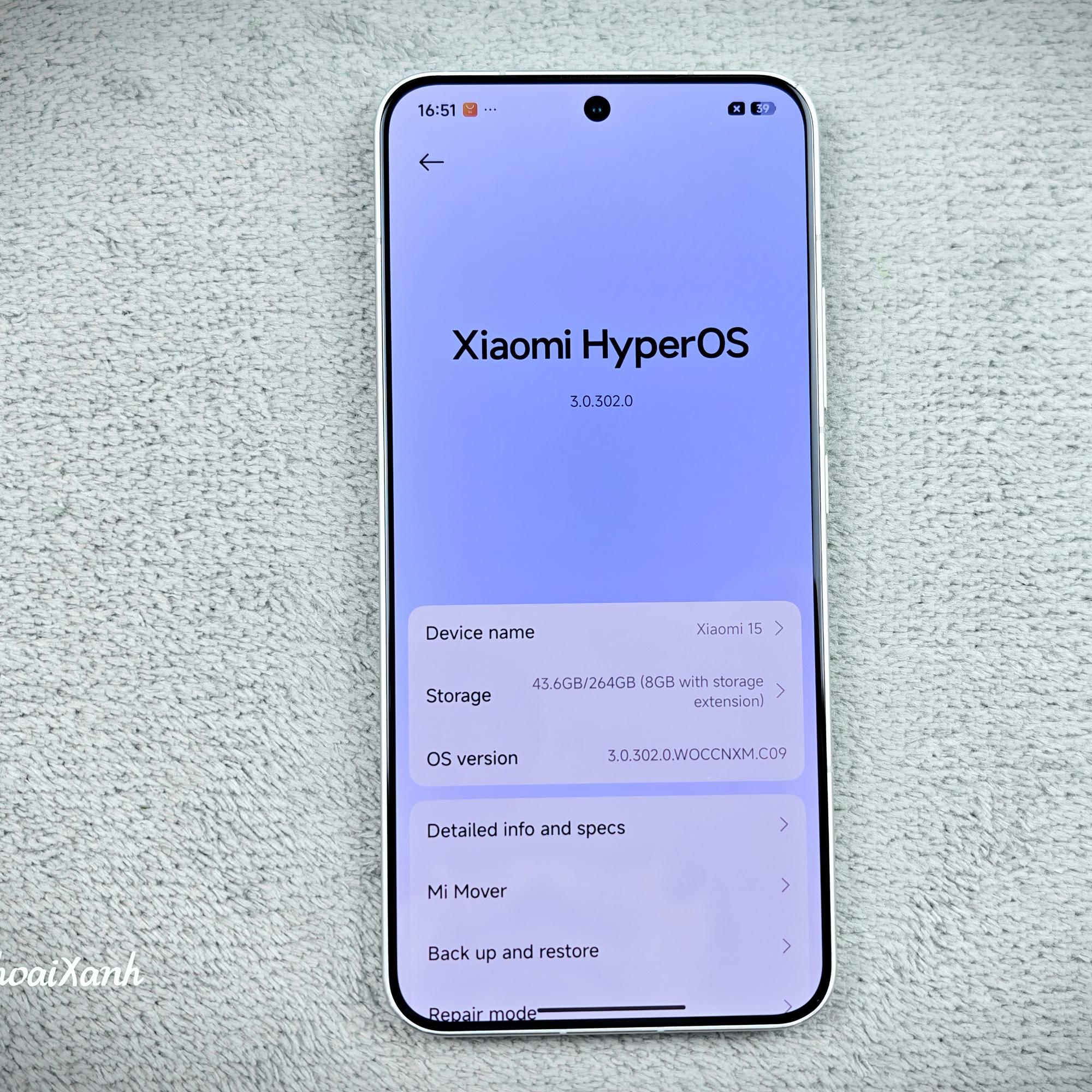 Xiaomi 15 12/256G - 45343-duoc-ban-tai-Điện Thoại Xanh