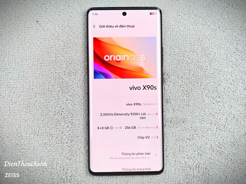 Vivo X90s 8/256G - 21156-duoc-ban-tai-Điện Thoại Xanh