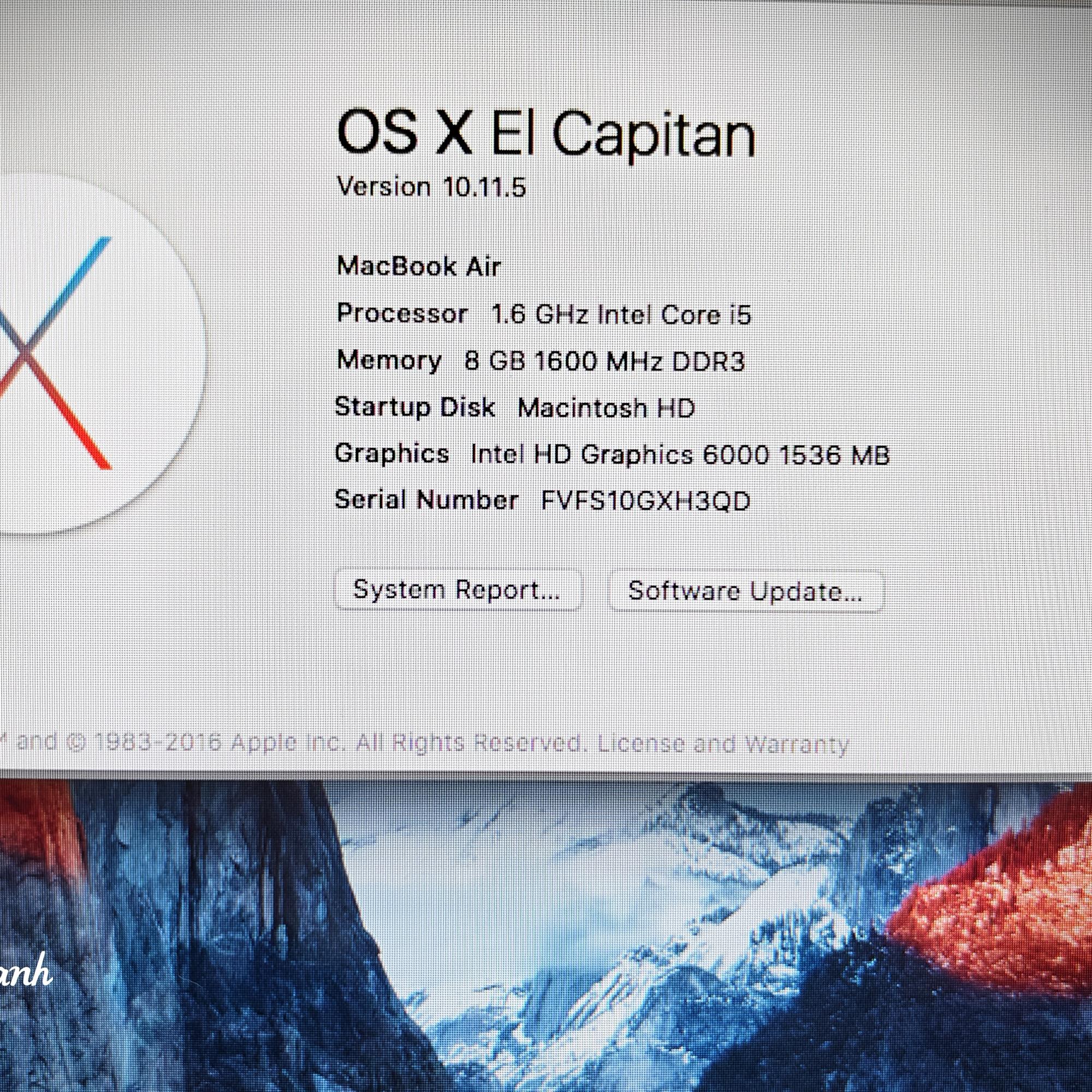 Macbook Air 13 inch 2015 8/128G - XH3QD-duoc-ban-tai-Điện Thoại Xanh