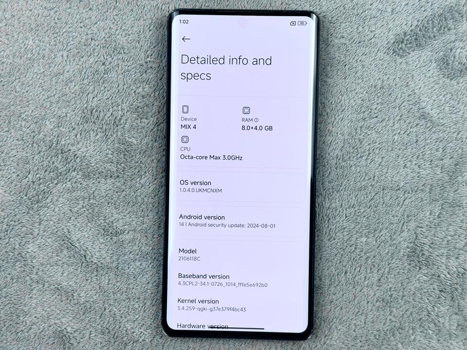 Xiaomi Mix 4 8/256G - 54435-duoc-ban-tai-Điện Thoại Xanh